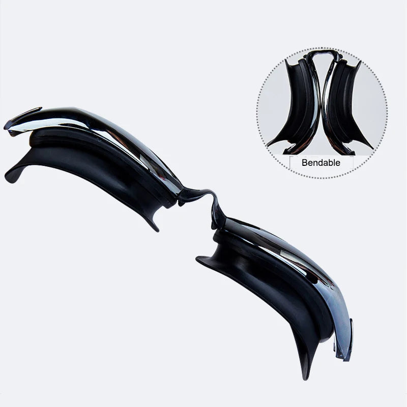 Men Women Myopia Swim Goggles Adults Professional Waterproof Plating anti Fog UV Swimming Pool Optical Glasses Earplugs Eyewear