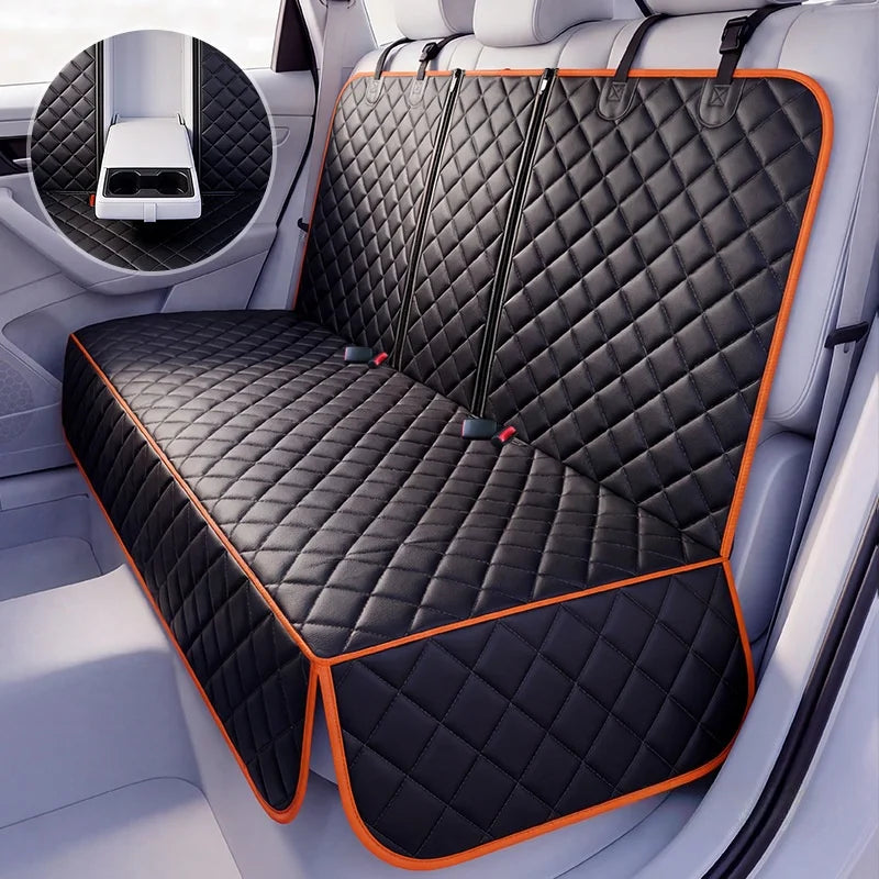 Pet Car Mats, Rear Dog Mats, Car Seats, Rear Seats, Waterproof and Dirt Proof Seat Mats, Dog Specific Car Accessories