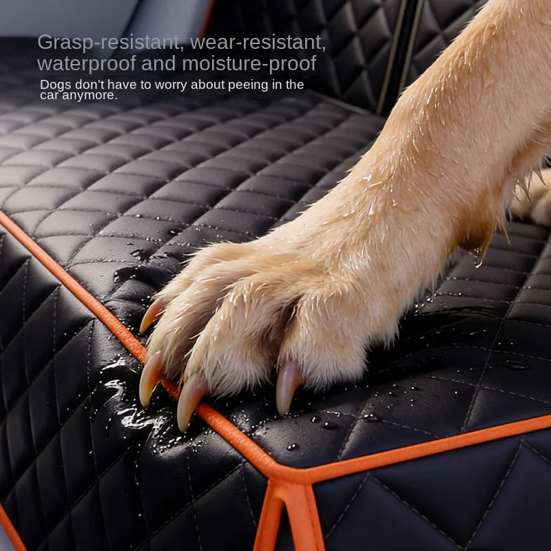 Pet Car Mats, Rear Dog Mats, Car Seats, Rear Seats, Waterproof and Dirt Proof Seat Mats, Dog Specific Car Accessories