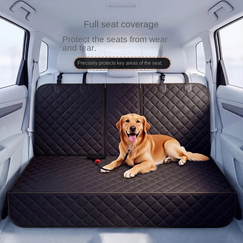 Pet Car Mats, Rear Dog Mats, Car Seats, Rear Seats, Waterproof and Dirt Proof Seat Mats, Dog Specific Car Accessories
