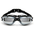Men Women Myopia Swim Goggles Adults Professional Waterproof Plating anti Fog UV Swimming Pool Optical Glasses Earplugs Eyewear
