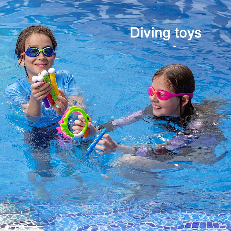 Diving Toys Plastic Children Summer Outdoors Swimming Pool Playing in the Water Toy Parent Child Interactive Swim Activity TMZ