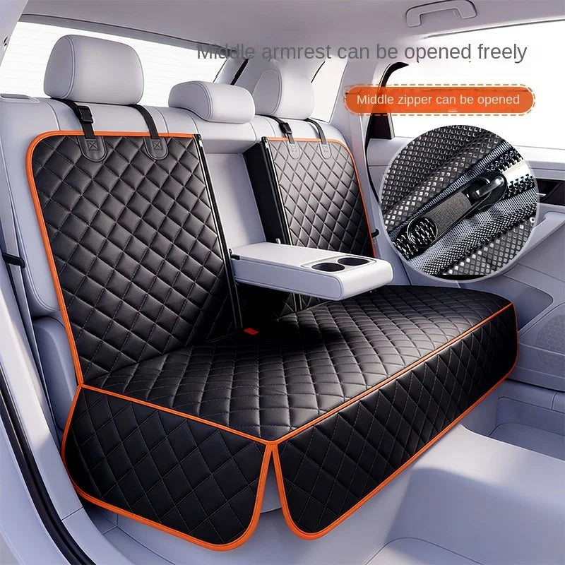 Pet Car Mats, Rear Dog Mats, Car Seats, Rear Seats, Waterproof and Dirt Proof Seat Mats, Dog Specific Car Accessories